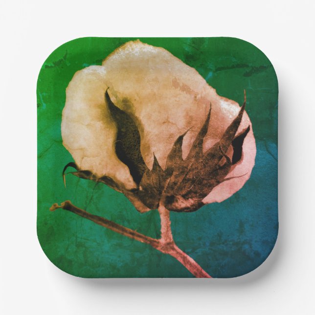 Assiettes En Carton Poupée de coton (Recto)