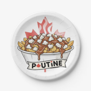 Assiettes En Carton Poutine