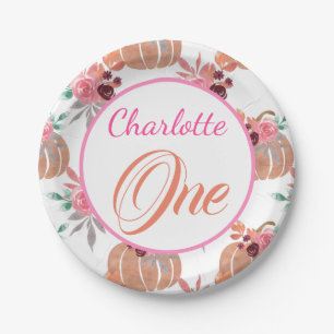 Assiettes En Carton Premier Anniversaire Cute Un Automne Automne Citro