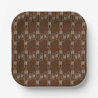 Assiettes En Carton Premier Rodeo Cowboy fête d'anniversaire