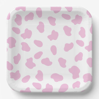 Assiettes En Carton Premier Rodéo rose fille fille anniversaire