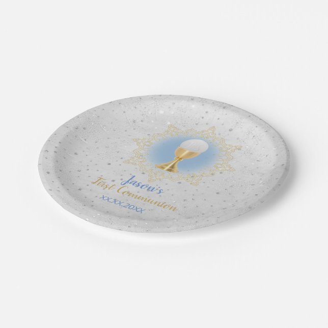 Assiettes En Carton première communion (Angle)