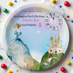 Assiettes En Carton Princess Birthday Kids