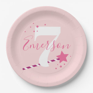 Assiettes En Carton Princess Pink Girls Anniversaire