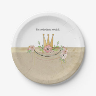 Assiettes En Carton Princesse plaques à papier