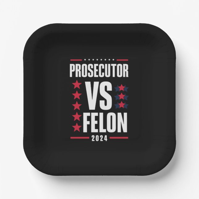 Assiettes En Carton Procureur Vs Felon 2024 (Recto)