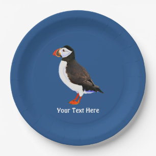 Assiettes En Carton Puffin de l'Atlantique