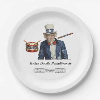 Assiettes En Carton PumaWrench Yankee Doodle