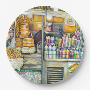 Assiettes En Carton Pushcart Paradise
