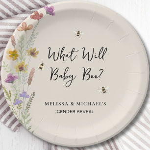 Assiettes En Carton Quelle sera la révélation du sexe de bébé abeille