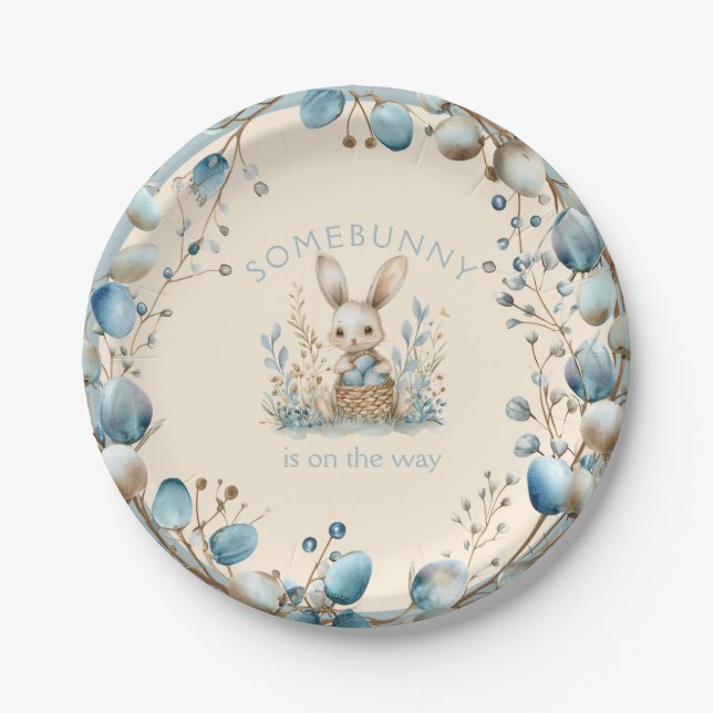 Assiettes En Carton Quelqu'un est sur le chemin (Devant)