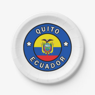 Assiettes En Carton Quito Équateur
