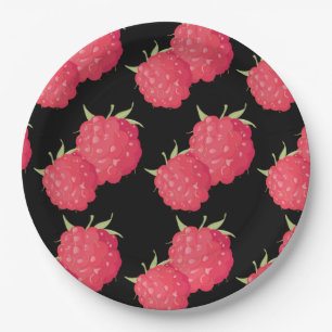 Assiettes En Carton Raspberrys