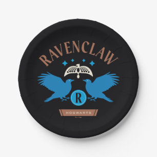 Assiettes En Carton RAVENCLAW™ Maison double aigle Diadem Graphique