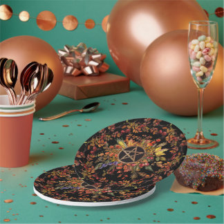 Assiettes En Carton Récolte magique