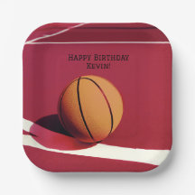 Red Boys Anniversday Party Basketball