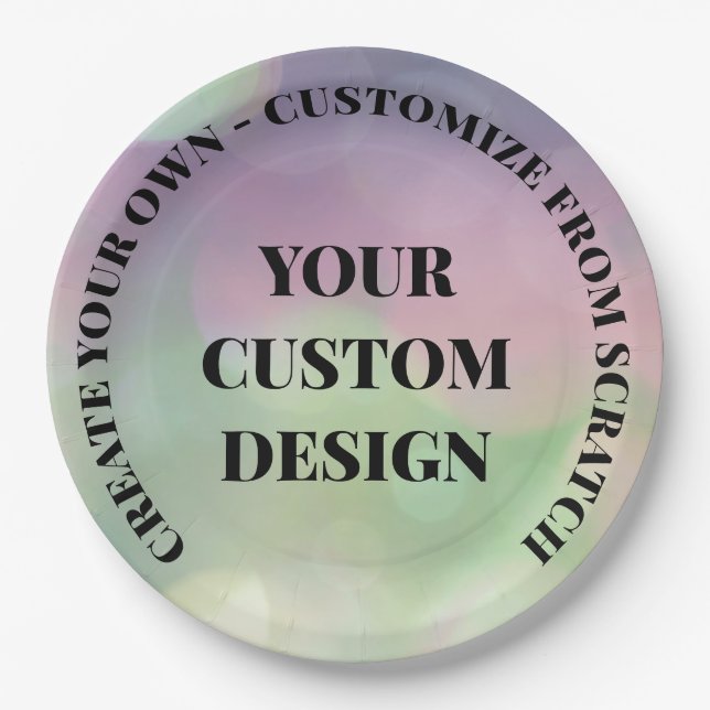 Assiettes En Carton Redesign from Scratch ! CREEZ VOS PROPRES CARTES (Devant)