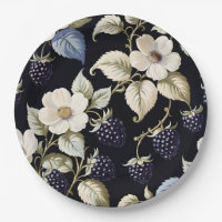 Regal Elegance Blackberry & Blooms