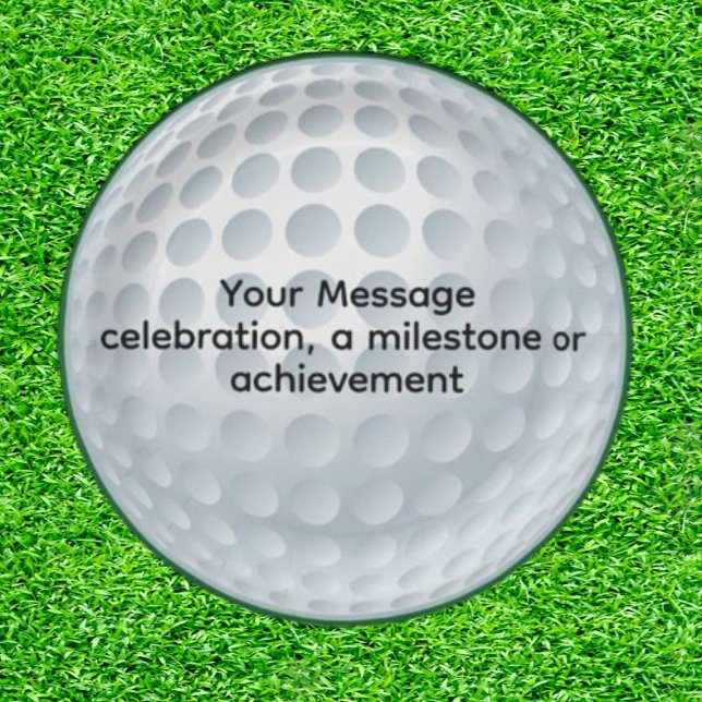 Assiettes En Carton Rejoignez-nous pour une fête de golf surprise (Tee Off with Surprise Style!)