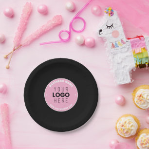 Assiettes En Carton Remplacement et modification faciles du logo Ros