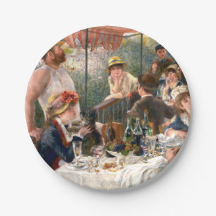 Assiettes En Carton Renoir French Luncheon Booking Party