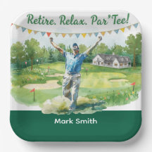 Retraite de golf pour golfeur