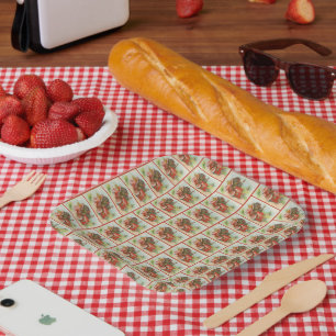 Assiettes En Carton Retro Drôle Thanksgiving mème mignonne Turquie Des