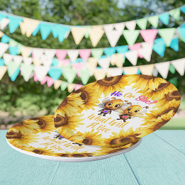 Assiettes En Carton Révéler le genre Lui ou elle Ce sera