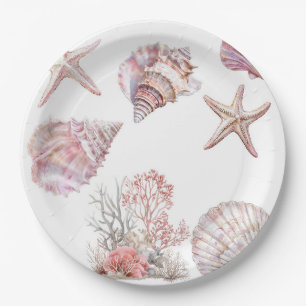 Assiettes En Carton Rêves sous la mer Papier Napkin