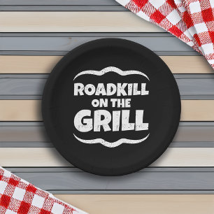Assiettes En Carton Roadkill on the Grill - Summer BBQ Party