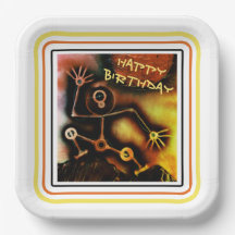 Robot Happy Birthday