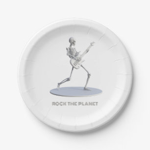 Assiettes En Carton Rock The Planet
