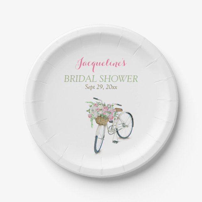 Assiettes En Carton Roses roses roses roses roses roses roses Vintages (Devant)
