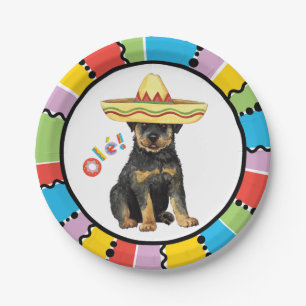Assiettes En Carton Rottweiler de fiesta