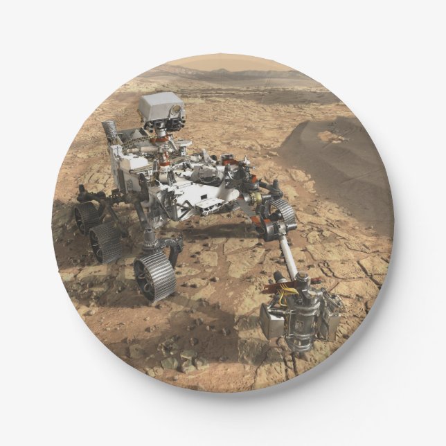 Assiettes En Carton Rover Mars 2020 (Devant)