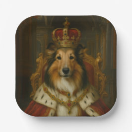 Assiettes En Carton Royal Sheltie