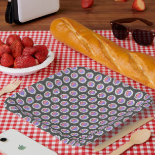 Assiettes En Carton Ruban de disque blanc par Kenneth Yoncich