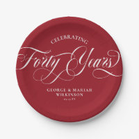 Ruby Red Script Tourbillonnant 40e anniversaire d