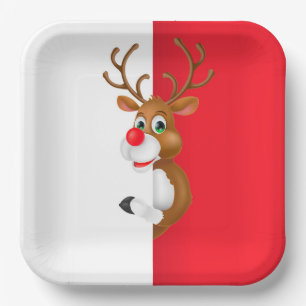 Assiettes En Carton Rudolph