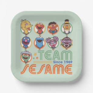 Assiettes En Carton Rue Sésame Team Sesame depuis 1969