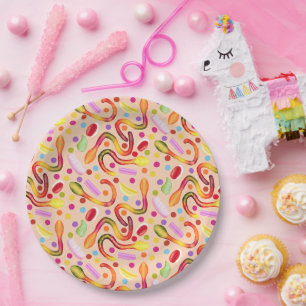 Assiettes En Carton Sac à bonbons 
