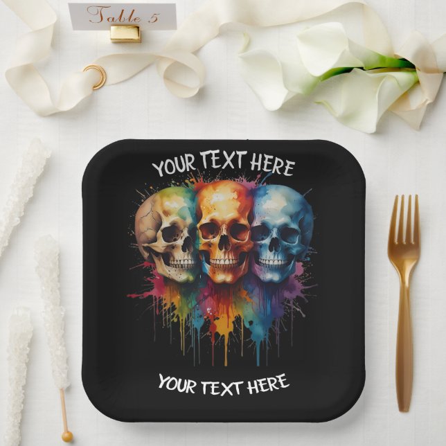 Assiettes En Carton Sac cadeau (Mariage)