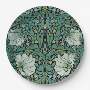 Assiettes En Carton Sage William Morris