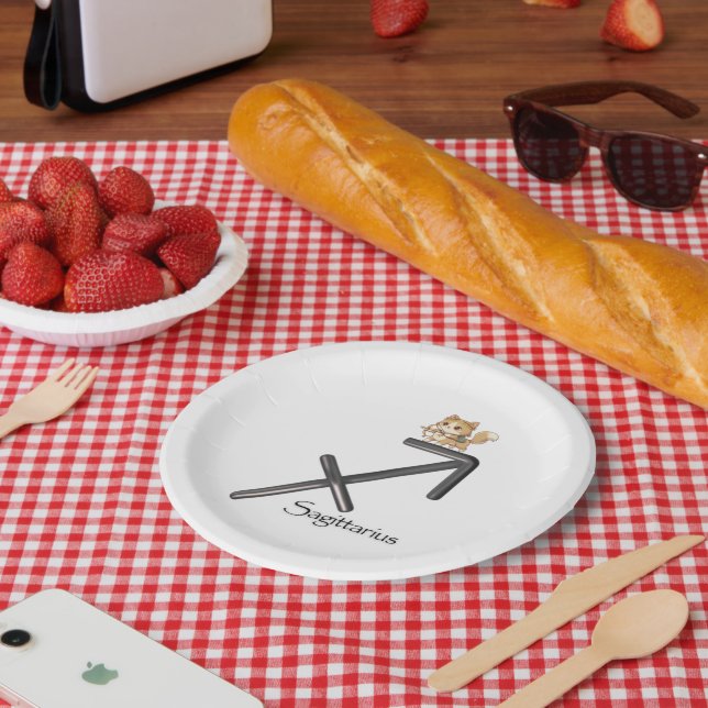 Assiettes En Carton Sagittarius Party Plate (Pique-nique)