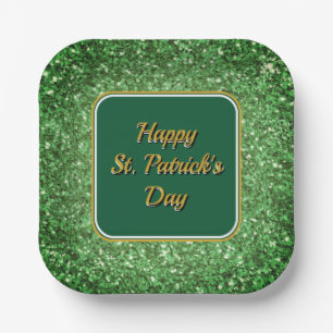 Assiettes En Carton Saint Patrick’s day scintillant parties scintillan