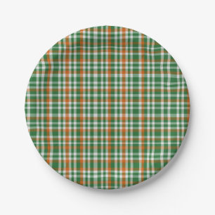 Assiettes En Carton Saint Patrick's day Irlande Drapeau couleur en vic