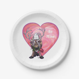 Assiettes En Carton Saint Valentin