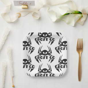 Assiettes En Carton Saison Éffrayante de Ghost Go