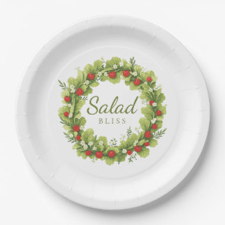 Assiettes En Carton Salade Bliss