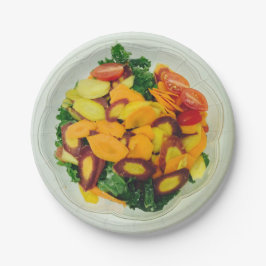 Assiettes En Carton Salade colorée Kale 4Gail